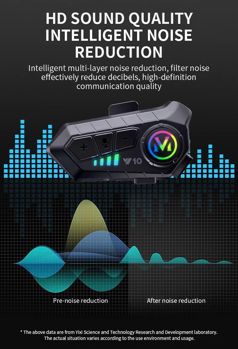 Bluetooth para motocicleta Y10