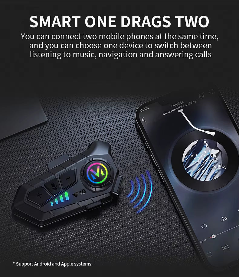 Bluetooth para motocicleta Y10